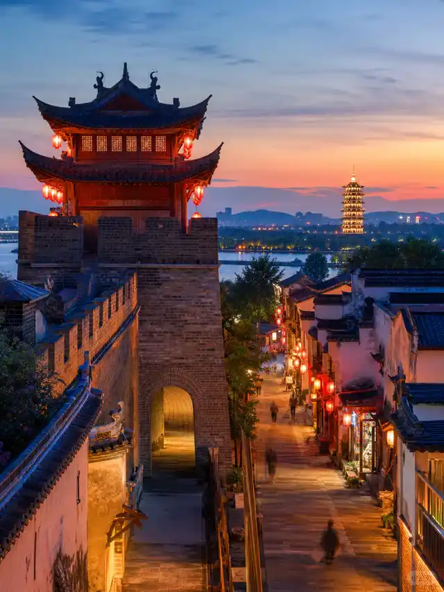 衢州古城夜景